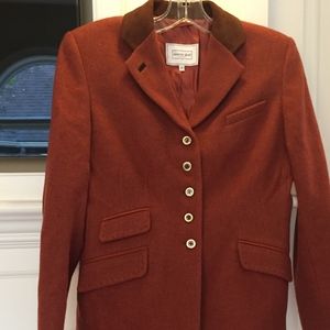Susanne Spatt Lambswool with Suede Trim